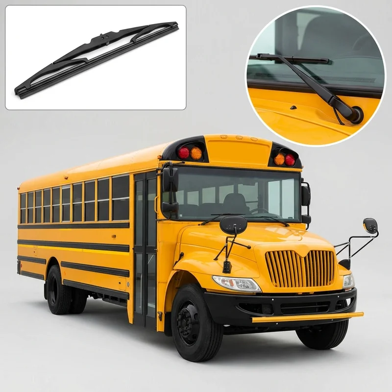Passenger Side Wiper Blade for IC Corporation BE School Bus (2008 - 2015) - 1